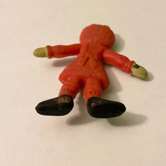 Vintage 1968 Raggedy Ann Doll Mini Rubber  Doll 2.25 Inch Toy Figure Hong Kong - Picture 5 of 11